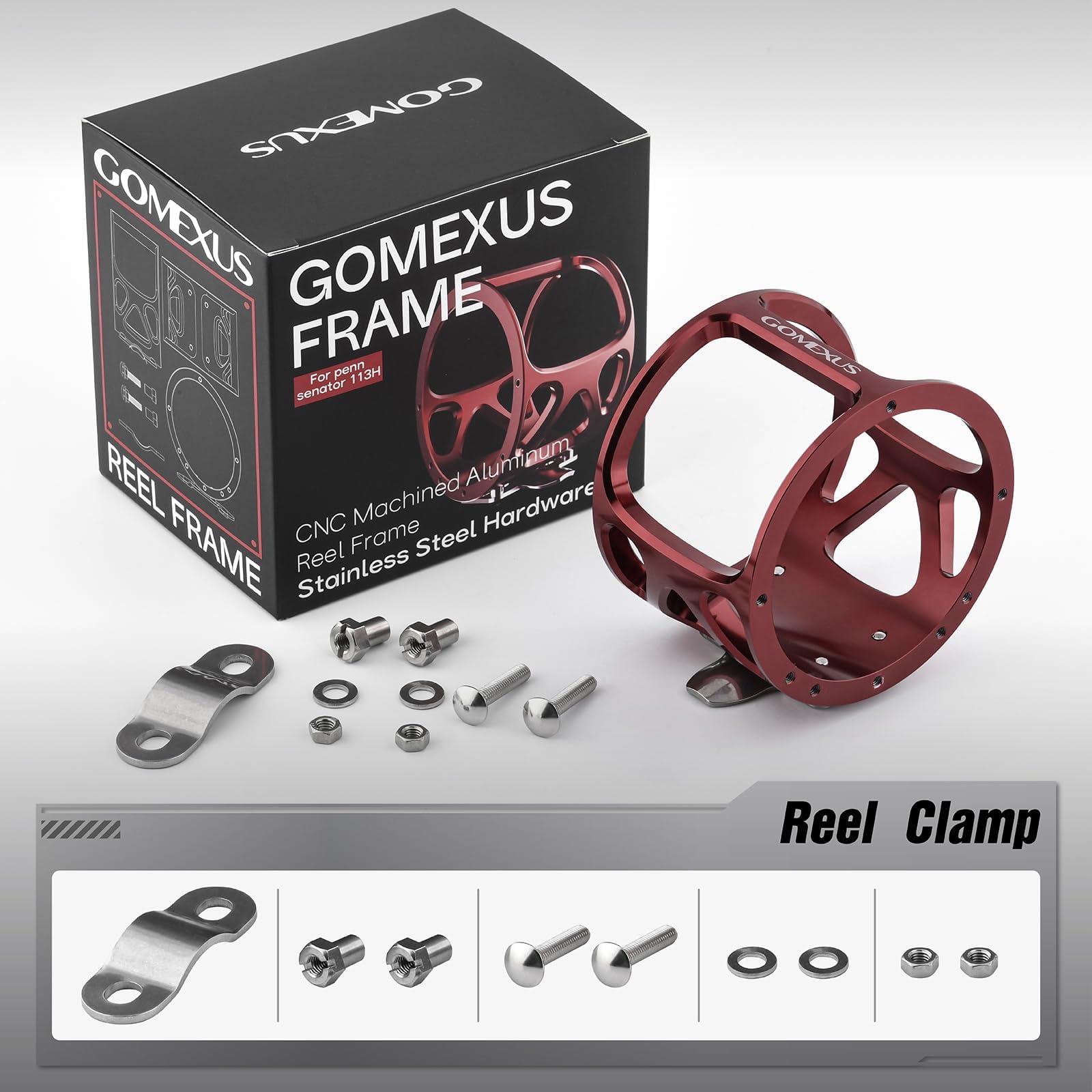 Amazon | Gomexus ペンセネター113H用アルミリールフレーム